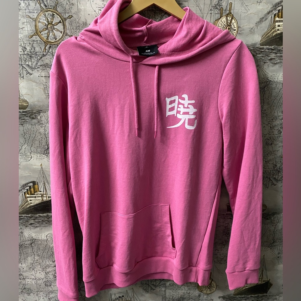 H&M Hoodie pink Colour Size M - Picture 1 of 6